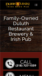 Mobile Screenshot of dubhlinnpub.com